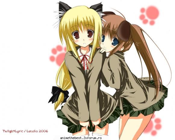 poze anime - eclair vs foxy fox - anime